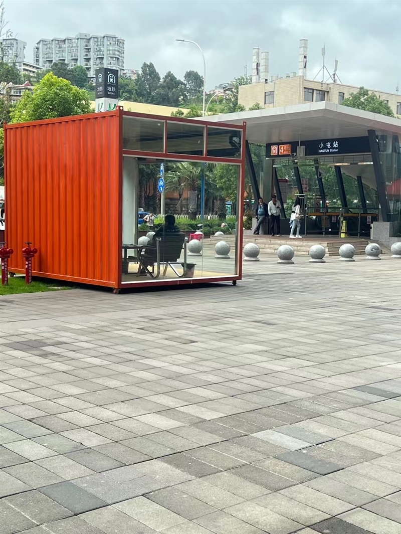 保利星街区商业核心区域