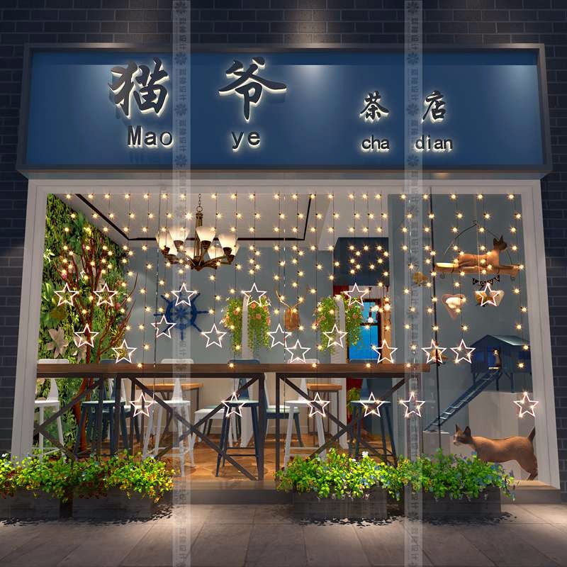 云南甜品店铺装修设计 昆明奶茶店铺装修设计 商铺装修设计公司