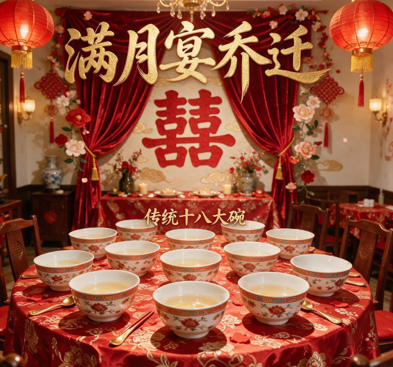 昆明上门流动酒席｜地道传统十八大碗，红白家宴一站式包办
