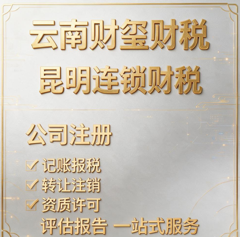 清凯财务（云南财玺财税）｜昆明连锁财税 公司注册·记账报税·转让注销·