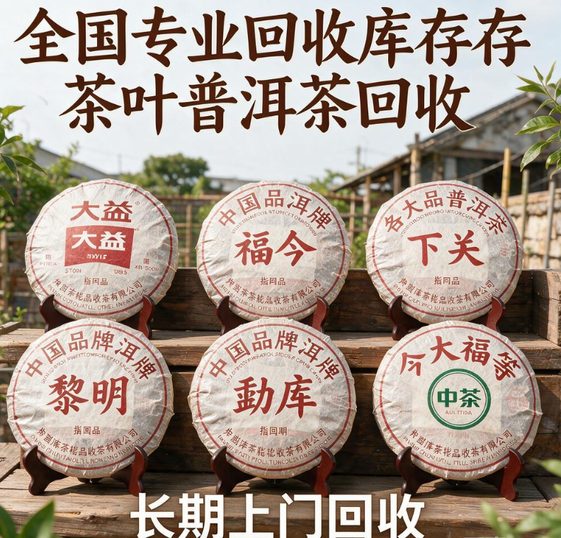 良源茶叶回收｜全国高价上门回收品牌普洱茶 陈年老茶库存茶叶一站式变现
